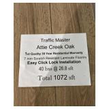 [1,072sft] 7mm Attie Creek Oak Laminate Flooring