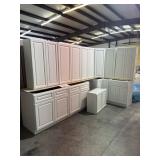 Newport White Cabinet Set