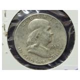 1957-D FRANKLIN HALF DOLLAR