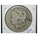 1889-O MORGAN SILVER DOLLAR