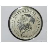 SILVERTOWNE MINT SILVER ROUND - 1 OZ .999 FINE