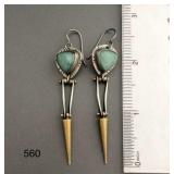 COLOR DANGLE EARRINGS