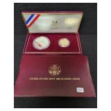 1988 OLYMPIC COIN SET:  1988 LIBERTY $5 GOLD COIN