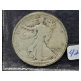 1917 WALKING LIBERTY HALF DOLLAR