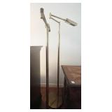 2 BRASS ADJUSTABLE FLOOR LAMPS