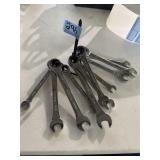 10-pc METRIC AND STAND GEAR WRENCHES