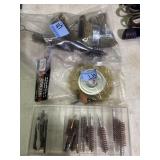 ASSORTED WIRE BRUSH TIPS AND PIPE CLEANERS