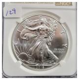 2016-P SILVER EAGLE - NGC GRADED: MS69 -