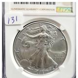 2016-W SILVER EAGLE - NGC GRADED: MS69 -