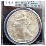 2013-S SILVER EAGLE - PCGS GRADED: MS69 -