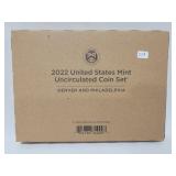 2022 UNC MINT SET - SEALED U.S. MINT BROWN BOX