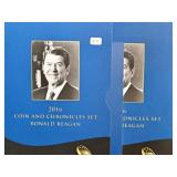 2016 COIN AND CHRONICLES SET - RON REAGAN