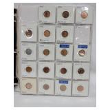 BOOK OF LINCOLN CENTS - 1941 - 2010 - (265) COINS