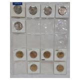 (11) U.S. DOLLAR COINS: (5) SUSAN B. ANTHONY - (6)