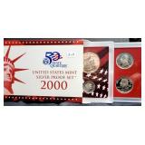 2000 SILVER PROOF SET