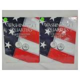 (2) WASHINGTON STATE QUARTER BOOKS - FULL -