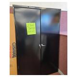 2 DOOR METAL STORAGE CABINET