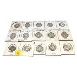 x15- Quarters, 90% silver -x15 quarters -Sold by
