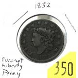 1832 U.S. Large cent