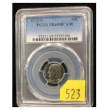 1973-S dime PCGS slab certified Proof 69