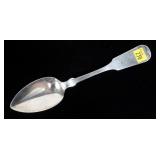 Coin silver serving spoon, .900 Silver,