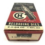 C-H Die Company 8mm Mauser 2-die set