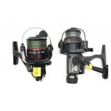 Lot, Shimano GR-X1200 reel and Stradic C14+ reel