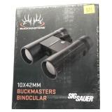 SIG Sauer 10x42mm Buckmaster binoculars, new,