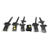 Lot, 5 assorted loaders and 1-9mm/.45 ACP pistol