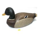 Robert Brown Mallard Drake Decoy signed and