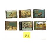 Lot, New York Migratory Bird Stamp pins,