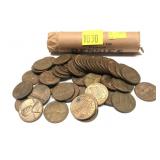 Roll of 1971 Lincoln cents