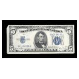 $1 silver certificate series of 1934 D