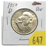 1954-D Franklin half dollar