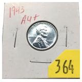 1943 Lincoln cent