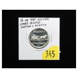 .999 Silver Christmas round, 1/4 oz.