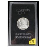 1882-CC GSA Morgan dollar government slab