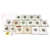 x17- Dimes, 90% silver, -x17 dimes, Sold by