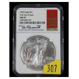 2023 $1  American Silver Eagle NGC slab certified