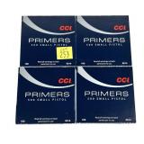 Lot, 400 CCI small pistol primers, 400 primers,