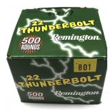 Remington Thunderbolt .22 LR Cartridges,