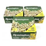 x3- Boxes of .22 LR. HP Remington cartridges -x3