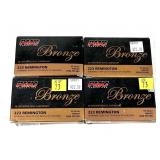 x8- Boxes of .223 REM. 55-grain FMJ-BT PMC bronze