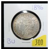 1896 Morgan dollar, BU