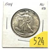 1944 Walking Liberty half dollar