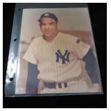 Lot: Yogi Berra Photos 5 - 8x10, 4- Postcard size