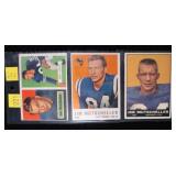 Lot: 3 Topps Jim Mutscheller, Colts 1957, 1959,