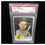 Smoky Burgess 1963 Fleer #55, PSA7