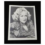 Miriam Hopkins, actress, autograph on 5 1/2 x 7