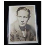 Leslie Howard, English Actor & Director autograph